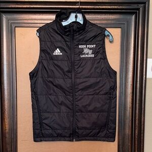 Adidas Black Lacrosse Puffer Vest